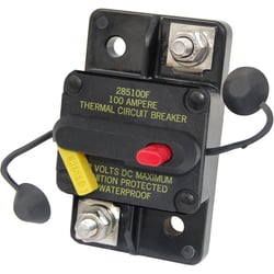 Picture of Blue Sea Systems 7180BSS 285 Series 25A DC Circuit Breaker Surface Mount