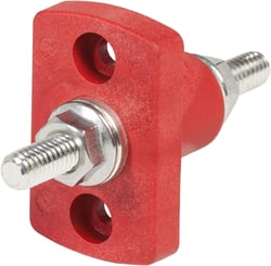 Picture of Blue Sea Systems 5054BSS ST CLB Push Button Circuit Breaker Block 6-Position