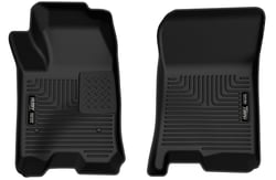 Picture of Husky Liners 54961 X-act Contour Front Floor Mats 2023-2024 Colorado Canyon Crew Cab Black