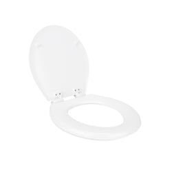 Picture of Camco 41726 RV Toilet Replacement Lid and Seat Assembly with Hardware White