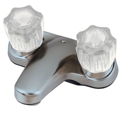 Picture of Empire Brass Company U-YJW77 4" Lavatory Faucet Chrome with Clear Crystal Handles
