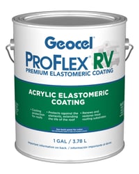 Picture of Geocel KSRV41300-16 Pro Flex RV Elastomeric Roof Coating - 1 Gallon White