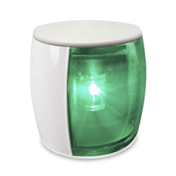 Picture of Hella 017461011 2NM LED Starboard Navigation Light with White Shroud