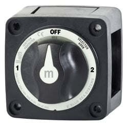 Picture of Blue Sea Systems 6008200-BSS m-Series 3 Position Battery Selector Switch 300A Continuous