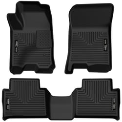 Picture of Husky Liners 99221 WeatherBeater Floor Mats - 2023-2024 Chevrolet Colorado & GMC Canyon Crew Cab