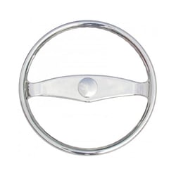 Picture of Schmitt Marine Steering Wheels 50002 15.5" Stainless Steel Wheel for 3/4" Tapered Shaft