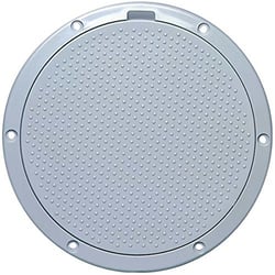 Picture of Beckson Marine DP63-B 6" Pry-Out Deck Plate Black Non-Skid