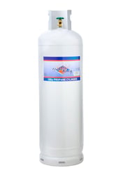 Picture of Flame King YSN100 100 lb Propane LP Cylinder Tank with POL Valve