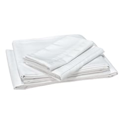 Picture of Lippert Components 2020218491 Thomas Payne Microfiber Queen Sheet Set White