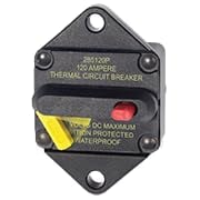 Picture of Blue Sea Systems 7088-BSS 285 Series 120A Circuit Breaker Panel Mount
