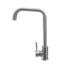 Picture of Lippert Components 719325 Square Stainless Steel RV Kitchen Faucet