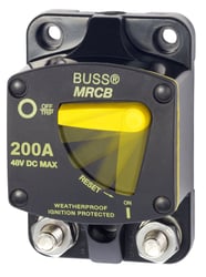 Picture of Blue Sea Systems 7149BSS 187 Series Surface Mount DC Circuit Breaker 200 Amp