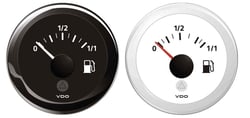Picture of VDO Gauges A2C59514082 Veratron ViewLine 52mm Fuel Level Gauge 0-180 Ohm Black