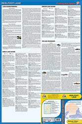 Picture of Fishing Hot Spots A409 Reelfoot Lake Tennessee Waterproof Fishing Map