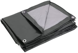 Picture of Kotap TGS-2020 Heavy-Duty Poly Tarp 20' x 20' Green Waterproof