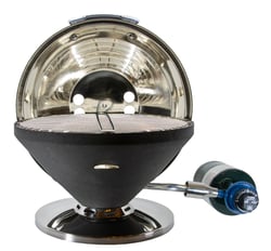 Picture of Magma C10-105-G Beach Fire Portable Gas Grill 13" with Tabletop Stand Dark Grey