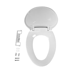 Picture of Lippert Components 2022121972 Flow Max RV Toilet Seat Assembly White