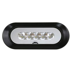 Picture of Scandvik 41356P Flush Mount Spreader Light Black 10-30V Marine LED