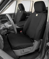 Picture of Covercraft SSC7578COBK Carhartt Super Dux SeatSaver Custom Second Row Seat Covers - Black