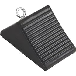 Picture of BluBird BBRWC02 Heavy Duty Rubber Wheel Chock with Eye Bolt