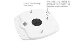 Picture of Seaview ADAHALO2 Direct Mount Adapter Plate for Simrad Halo Radar
