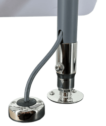 Picture of Seaview SV114STLKFB Starlink Stainless Steel 1-14 Threaded Adapter with Fixed Base