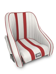Picture of PRP Seats AB21101P-204 Hydro Retro Jet Boat Seat with Side Pockets, Red