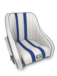 Picture of PRP Seats AB21101P-206 Hydro Retro Jet Boat Seat with Side Pockets Blue