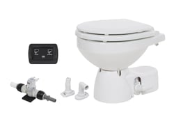 Picture of Jabsco 38045-3094RSP Quiet Flush E2 Compact Marine Toilet 12V Fresh Water