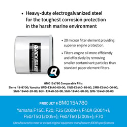 Picture of Quicksilver 8M0154780 20-Micron Marine Engine Oil Filter