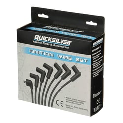 Picture of Quicksilver 816608Q78 Red Spark Plug Wire Kit for MerCruiser Black Scorpion