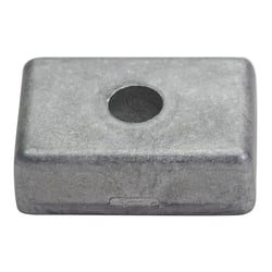 Picture of Quicksilver 875208 Square Aluminum Anode for Mercury 4-9.9hp Outboards