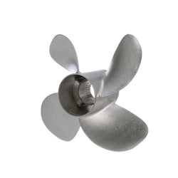 Quicksilver 8M0123400 Bravo Three 4-Blade Stainless Steel Front Propeller 16" x 19" Left Hand Rotation — image 3