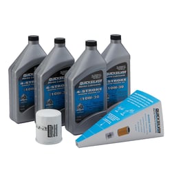 Picture of Quicksilver 8M0162422 10W-30 Oil Change Kit for Yamaha 4-Stroke Outboards F75-F115