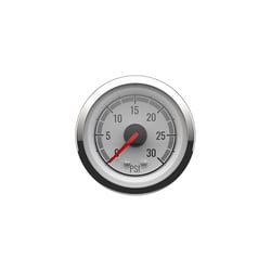 Picture of Quicksilver 8M6020079 Water Pressure Gauge 0-30 PSI White Chrome