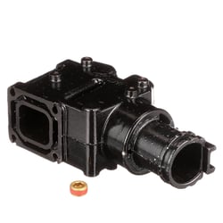 Picture of Quicksilver 807988A03 Exhaust Manifold Elbow 4" 7° Down Angle