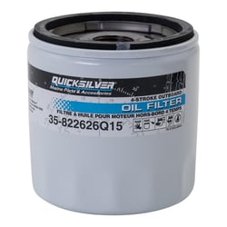Picture of Quicksilver 822626Q15 Oil Filter for Mercury Mariner V-225 V6 4-Stroke Outboards