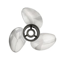 Picture of Quicksilver 8M0103517 Q3 15.6" x 13" Pitch 3-Blade Stainless Steel Propeller RH