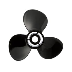 Picture of Quicksilver QA2038X Black Diamond 3-Blade Aluminum Propeller 13x19 RH