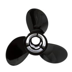 Picture of Quicksilver QA2072X Black Diamond 3-Blade Aluminum Propeller 10.8" x 12" RH