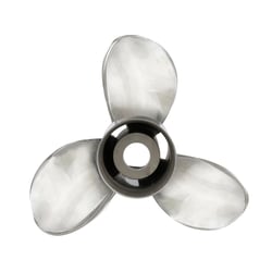 Picture of Quicksilver QS5114X Silverado 13.375" x 14" Pitch 3-Blade Stainless Steel Propeller