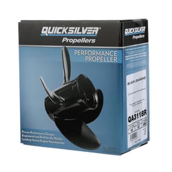 Picture of Quicksilver QA3118R Black Diamond 3-Blade Aluminum Propeller 10x13 RH