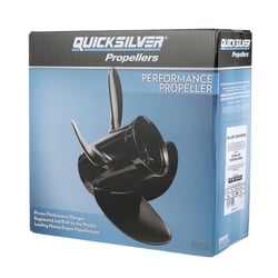 Picture of Quicksilver QA3832X Black Diamond 3-Blade Aluminum Propeller 14x13 RH