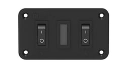 Picture of GE Appliances PMBSRS Dual Fuel Toggle Control Black for RV Water Heater