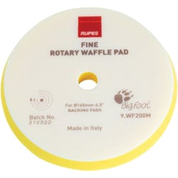 Picture of Rupes Usa 9.WF180M Waffle Coarse Foam Polishing Pad Blue 180mm