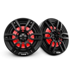 Picture of DS18 NXL-8BK 8" 2-Way Marine Coaxial Speakers with RGB LED Lights 125W RMS 4-Ohm Black