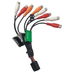 Picture of Fusion Electronics USA 010-12812-02 Zone 3 & 4 RCA Wire Harness for MS-RA770 Marine Stereo