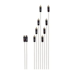 Picture of Fusion Electronics USA 010-13356-00 Performance RCA Cable Dual Female to 8-Way Male Splitter 2.1 ft