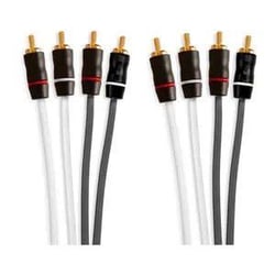 Picture of Fusion Electronics USA 010-12894-00 4-Channel RCA Cables 25ft Marine Audio Interconnect