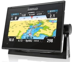 Picture of Simrad 000-16294-001 GO9 XSE Chartplotter Fishfinder with HALO20 Radar and 83/200 Transducer